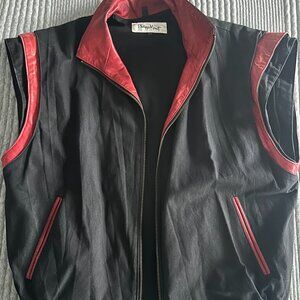 Original vintage leather vest
